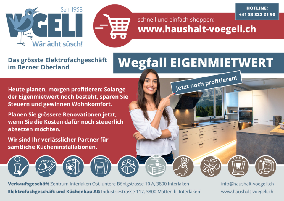 Eigenmietwert – jetzt profitieren Eigenmietwert – jetzt profitieren